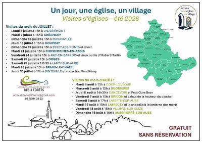 Un jour, une église, un village : visite de l'église de Dancevoir et Petit Ours Brun