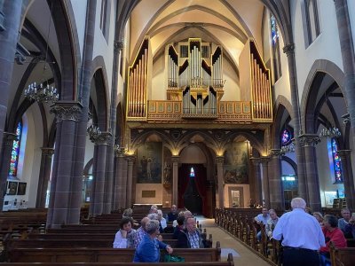 A la découverte du grand orgue de la Basilique de Marienthal