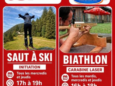 Initiation saut à ski