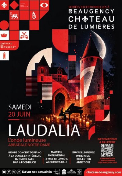Concert : Laudalia - L'onde lumineuse