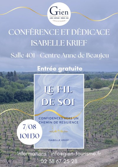 Conférence et Dédicace avec Isabelle Krief