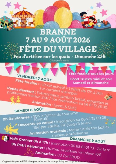 Fête locale 2026