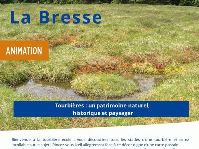 Sortie nature " Tourbières : un patrimoine naturel, historique et paysager"