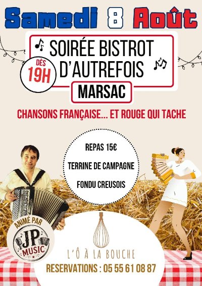 Soirée Bistrot d'Autrefois