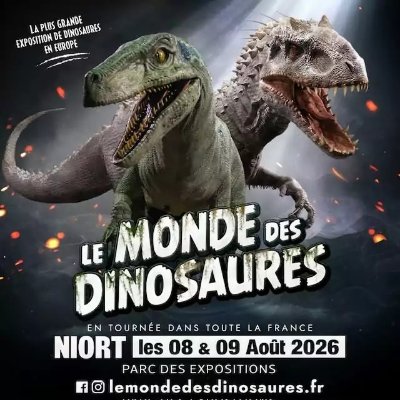 Exposition Le Monde des Dinosaures à Niort
