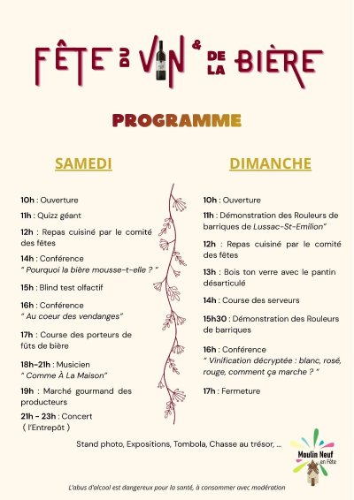 Fête du vin et de la bière