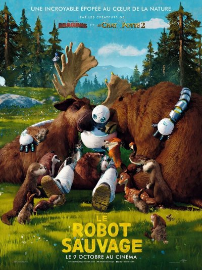 Cinéma en plein air : Le Robot Sauvage