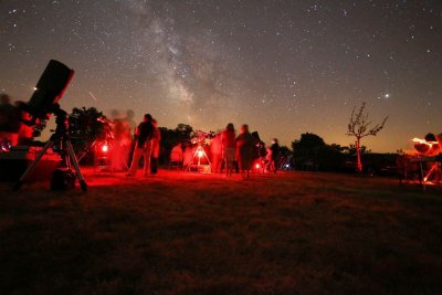 Observation guidée des étoiles filantes