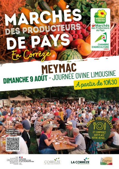Marché des Producteurs de Pays de Meymac - Journée Ovine Limousine