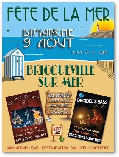 Fête de la mer avec bal et feu d'artifice