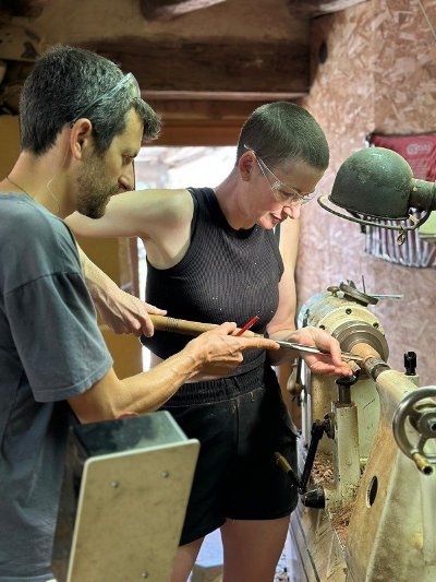 Savoir-faire au rendez-vous - Tournage et sculpture sur bois