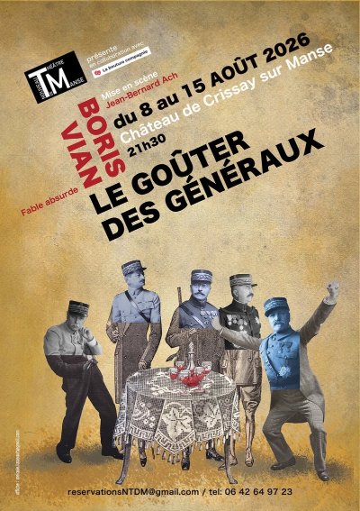 Le Goûter des Généraux, fable absurde de Boris Vian