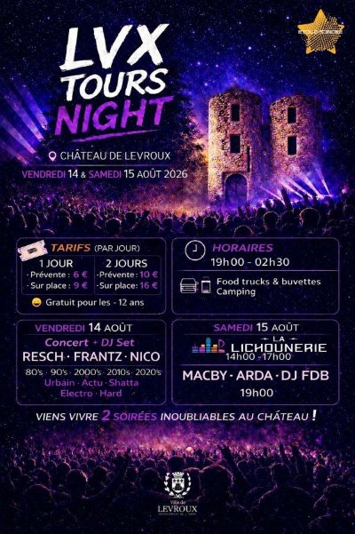 LVX TOURS NIGHT