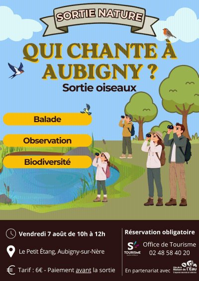Sortie nature : Qui chante à Aubigny ?