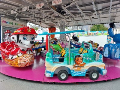 Fête foraine à Montoire-sur-le Loir