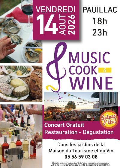 Music and Cook and Wine