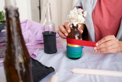 Les ateliers des enfants : Poichoir sur toile