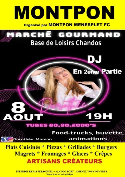 Marché gourmand du Football Club
