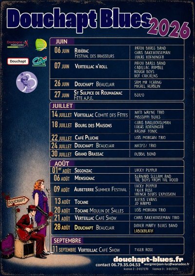 Concert Douchapt Blues