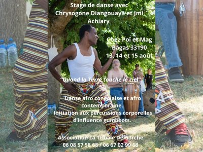 Stage de danse avec Chrysogone Diangouaya