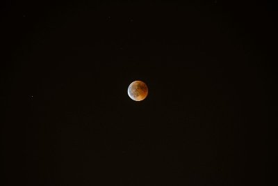 Etang de Chaux : Eclipse !
