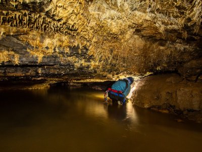 Découverte de la rivière souterraine