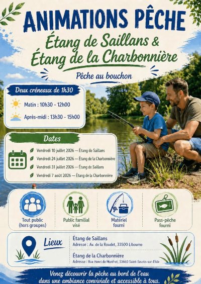 Initiations à la pêche au bouchon