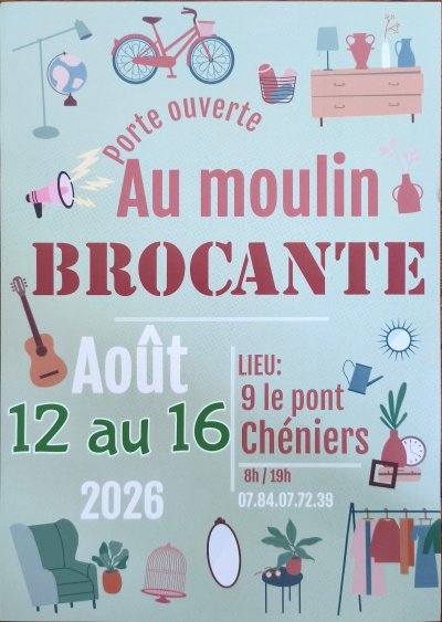 Grand déballage au grenier du meunier