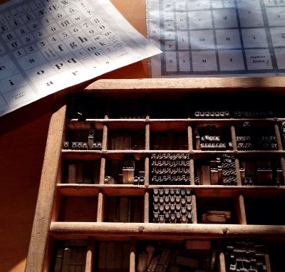Atelier de composition typographique