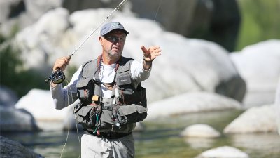 PÊCHE À LA MOUCHE À L'ÉTANG DE BARRANDON