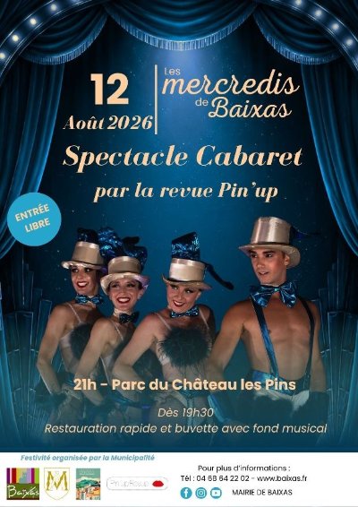LES MERCREDIS DE BAIXAS - SPECTACLE CABARET PAR LA REVUE PIN'UP