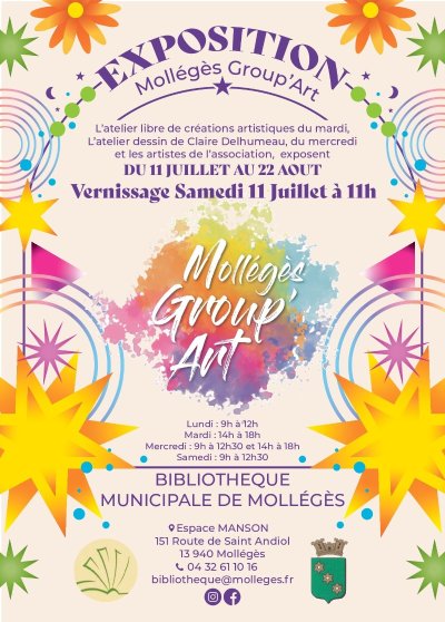 Exposition Mollégès Group'art