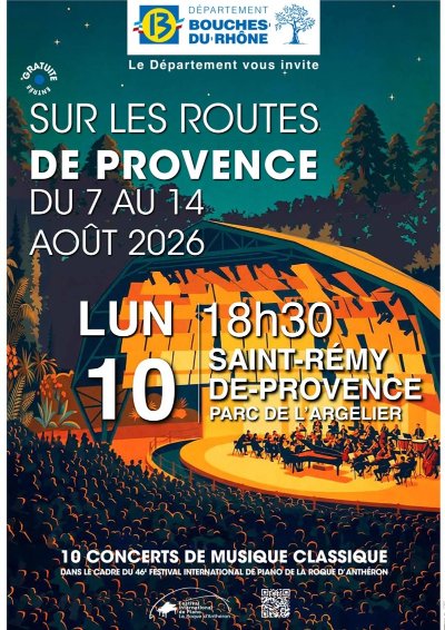 Sur les routes de Provence à Saint-Rémy-de-Provence