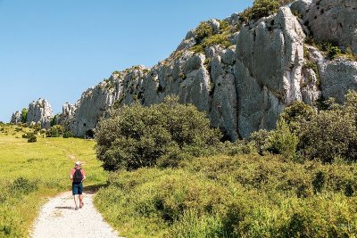 Sentier d'interprétation Les Caisses de Jean-Jean à Mouriès