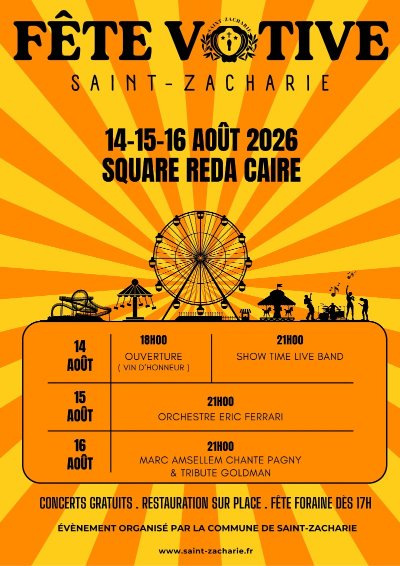 Fête Votive de Saint Zacharie