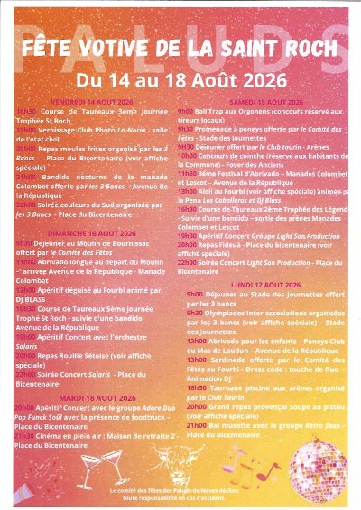Fête votive des Paluds de Noves