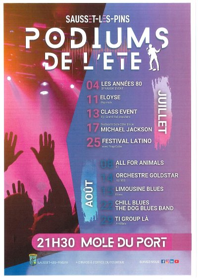 Podiums de l'été