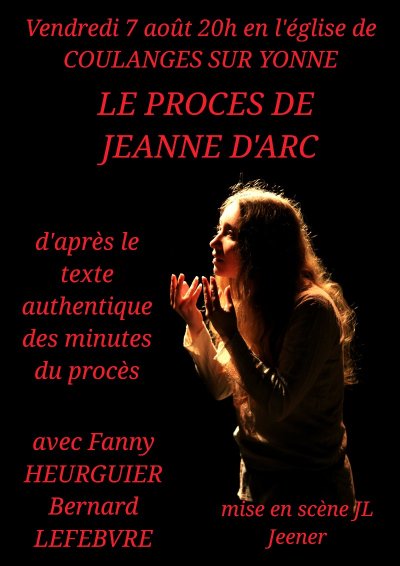 Le procès de Jeanne d'Arc - Théâtre