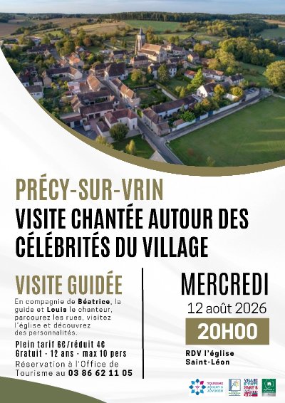Visite guidée Précy-sur-Vrin "Les personnages qui ont marqué l'histoire du village et au-delà"