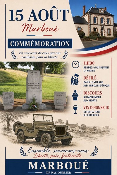 Commémoration de Marboué