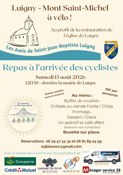 Luigny au Mont-Saint-Michel à vélo