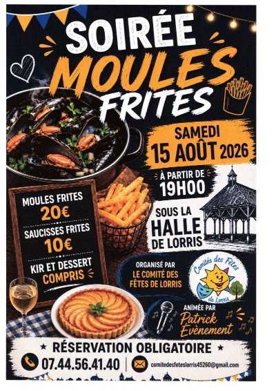 Soirée moules/frites