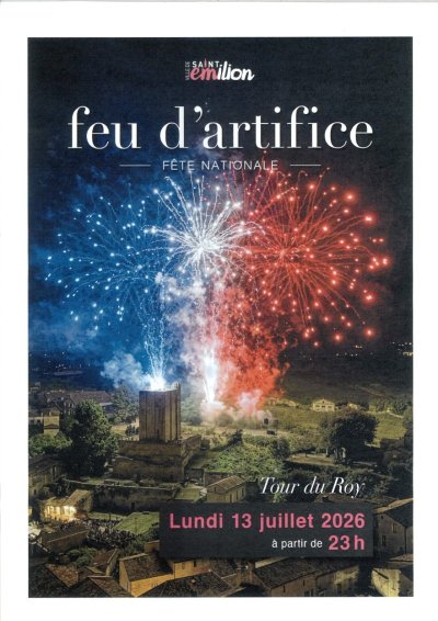 Annulé - Feu d'artifice de Saint-Emilion