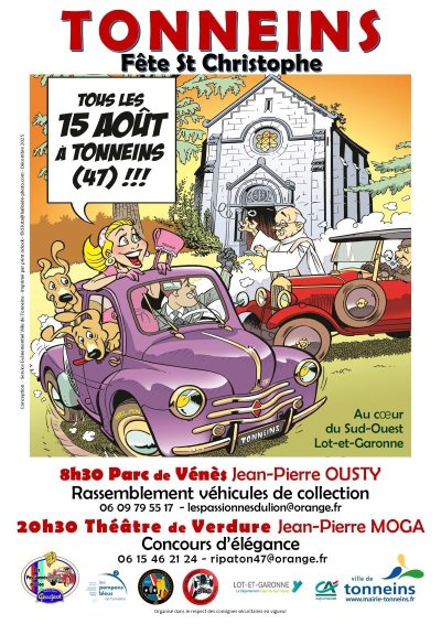 Fête de la Saint Christophe à Tonneins