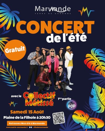 Concert de l'été - Collectif Métissé