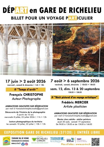 DépART en Gare de Richelieu - Billet pour un voyage pARTiculier