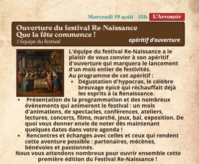 Festival Re-naissance à Figeac : Montaigne à l'Arrosoir