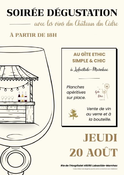 Soirée dégustation à l'épicerie éthic Simple & Chic