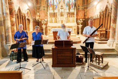Concert à l'église de Bagat : ensemble "La Girandola"