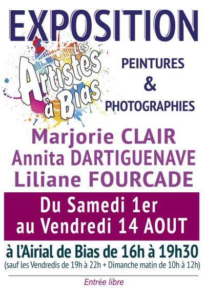 Exposition peintures et photographies